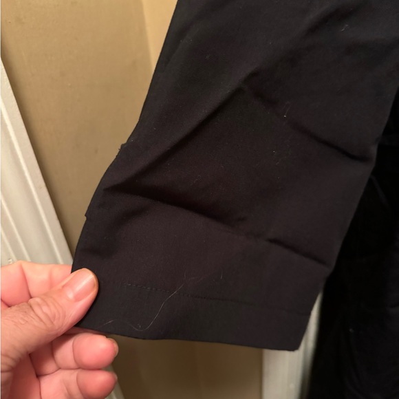 Men’s Size 42 Regular Towne London Fog Black Trench Coat - Picture 3 of 11